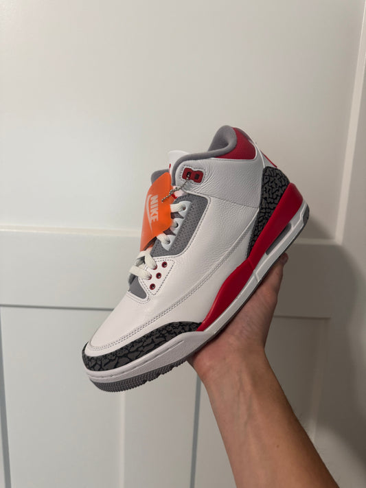 Jordan 3 “Fire Red”
