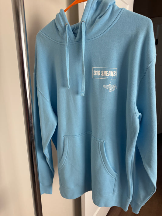 UNC Blue 316 Sneaks Hoodie